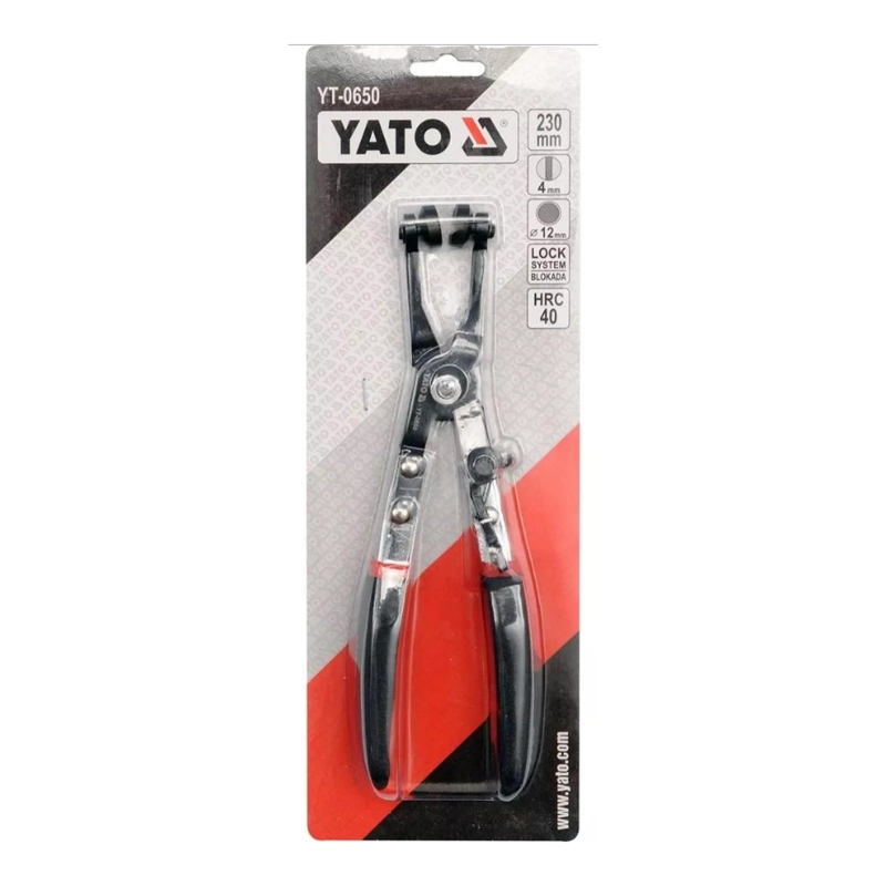 PINZA PARA ABRAZADERAS DE MANGUERA YATO YT-0650 230MM - 4