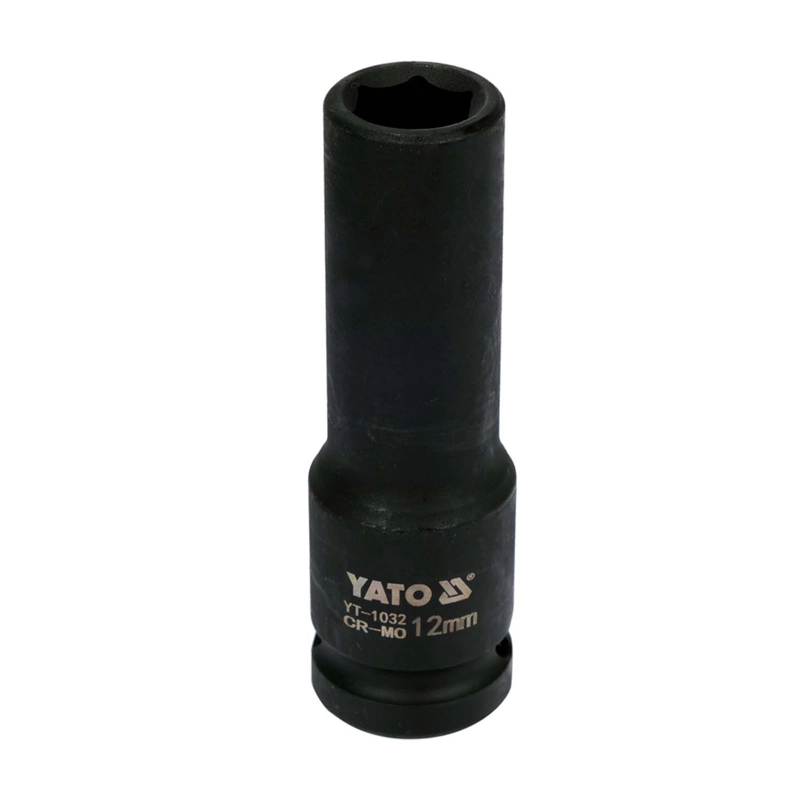 DADO DE IMPACTO LARGO HEXAGONAL 1/2'' 12MM - YATO - 1