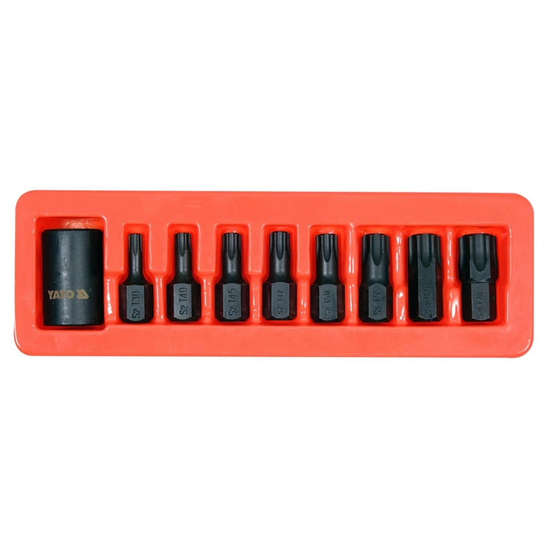 JUEGO PUNTAS TORX IMPACTO YATO YT-10664 1/2'' 9 PZS - 2