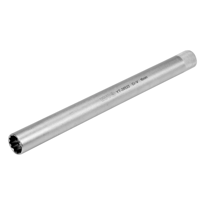 LLAVE BUJIAS 16MM 3/8'' MAGNE TICA 250MM YATO YT-38522 - 1