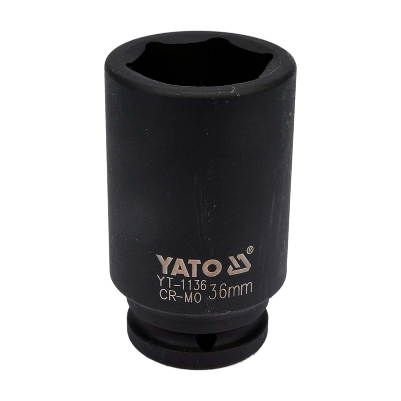 DADO DE IMPACTO LARGO HEXAGONAL 3/4'' 36MM - YATO - 1