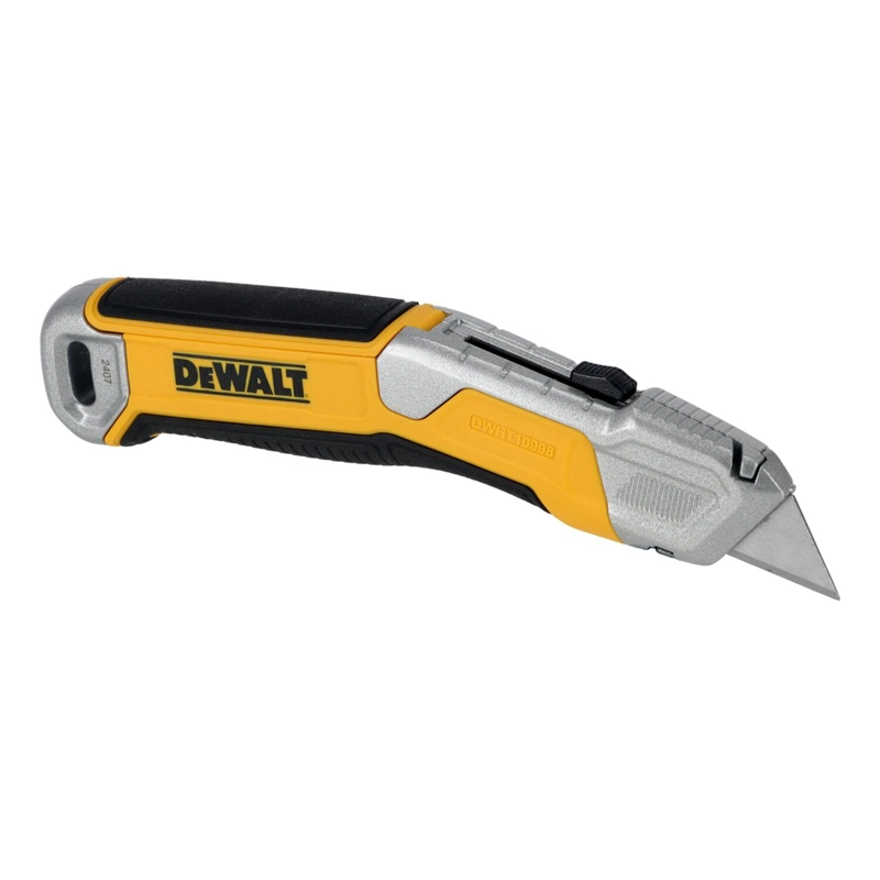CUCHILLO CARTONERO RETRACTIL DEWALT DWHT10998 METALICO ZINC - 2