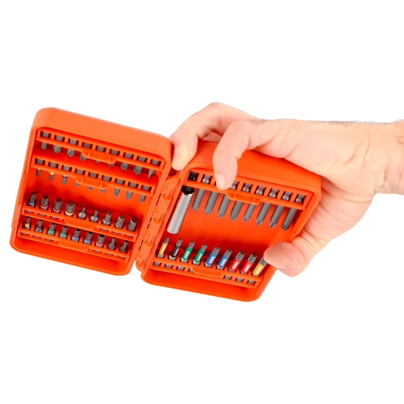 SET 54 PUNTAS BITS BAHCO 59S/54C-1 1/4' TORX PHILLIPS HEX - 7
