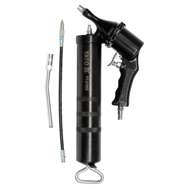 PISTOLA ENGRASADORA NEUMATICA YATO YT-07055 400CC 1/4' - 3