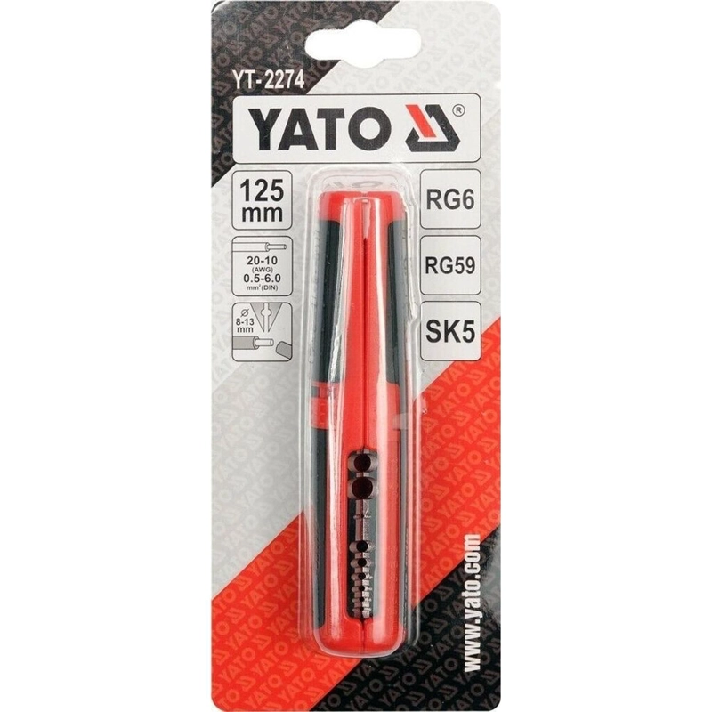 PELACABLES MANUAL 0,5-6 MM² 125 MM YATO YT-2274 - 7