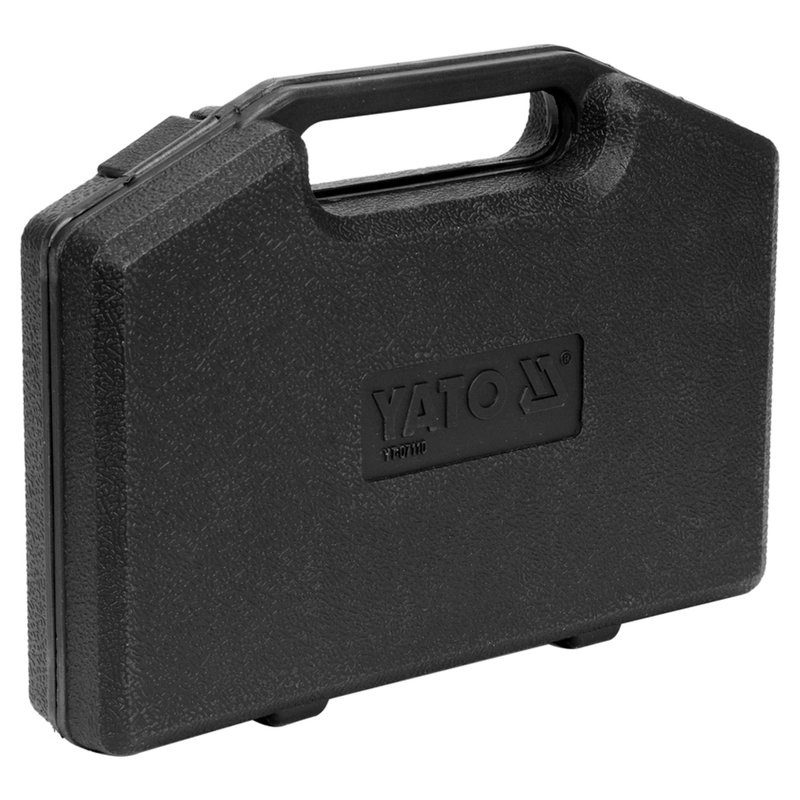 KIT ADAPTADORES ENGRASADORA YATO YT-07110 7 PZS MANGUERA 1/4 - 3