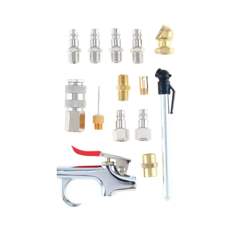 SET 14 PZS ACCESORIOS INDURA 1023802 COMPRESOR NEUMATICA - 2