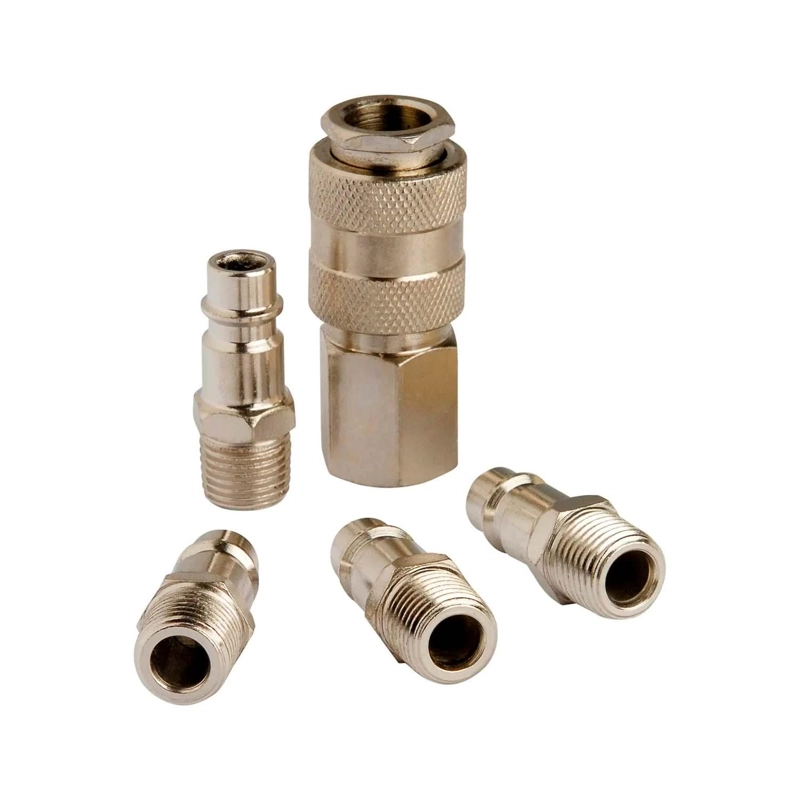 SET CONECTORES RAPIDOS INDURA 1023803 5 PZS COMPRESOR 1/4 - 2