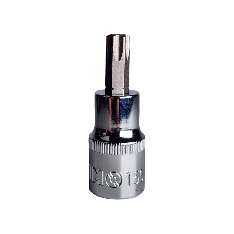 DADO PUNTA TORX IRIMO 1/2'' T50 60MM ACERO CROMADO - 2