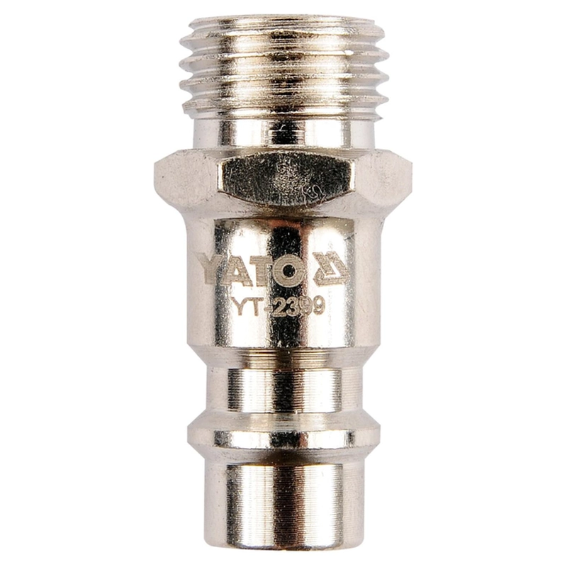 ACOPLE RAPIDO NEUMATICO YATO YT-2399 1/4' G1/4 ACERO NIQUEL - 2
