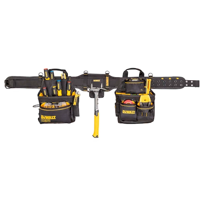 CINTURON PORTAHERRAMIENTAS DEWALT PRO TOOL RIG 25 BOLSILLOS - 2