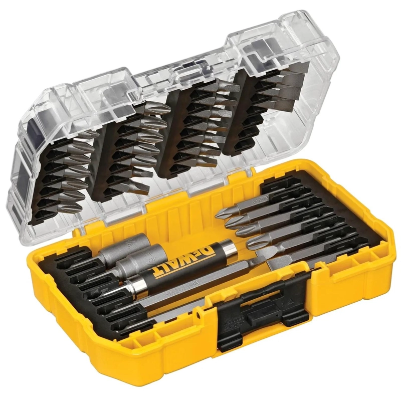 SET 37 PUNTAS CON ESTUCHE TOUGHCASE DEWALT DW2163 - 2
