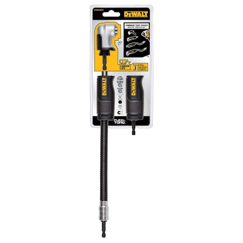 ADAPTADOR ATORNILLADOR 90° MODULAR 4 EN 1 FLEXTORQ - DEWALT - 1