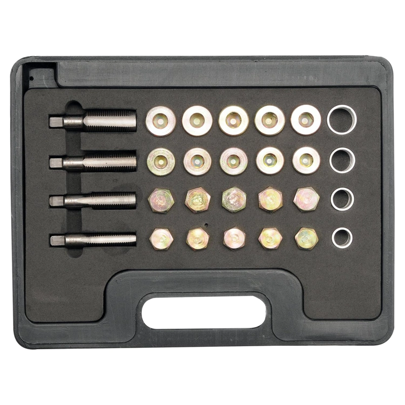 KIT REPARA ROSCA TAPON CARTER YATO YT-1757 64 PZS M13-M20 - 2