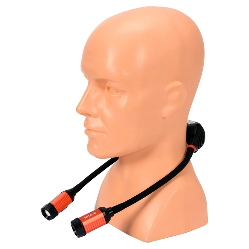 LINTERNA LED DE CUELLO RECARGABLE YATO YT-08599 300LM USB-C - 6