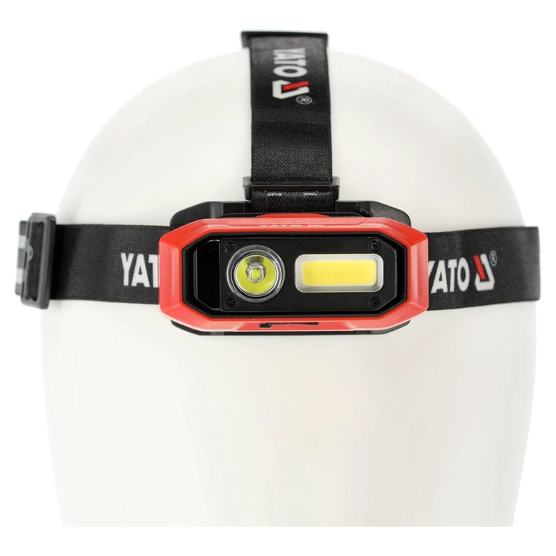 LINTERNA FRONTAL LED RECARGABLE YATO YT-08594 800LM SENSOR - 2