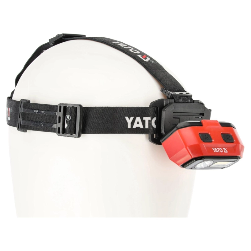 LINTERNA FRONTAL LED RECARGABLE YATO YT-08594 800LM SENSOR - 4