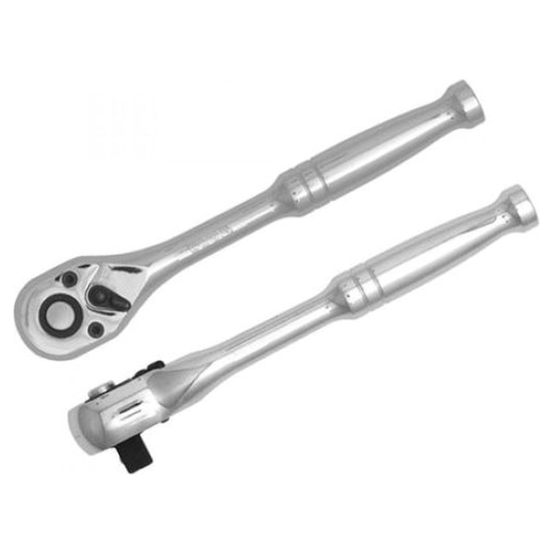 CHICHARRA REVERSIBLE 1/4'' YATO YT-0313 72 DIENTES 125MM CRV - 2