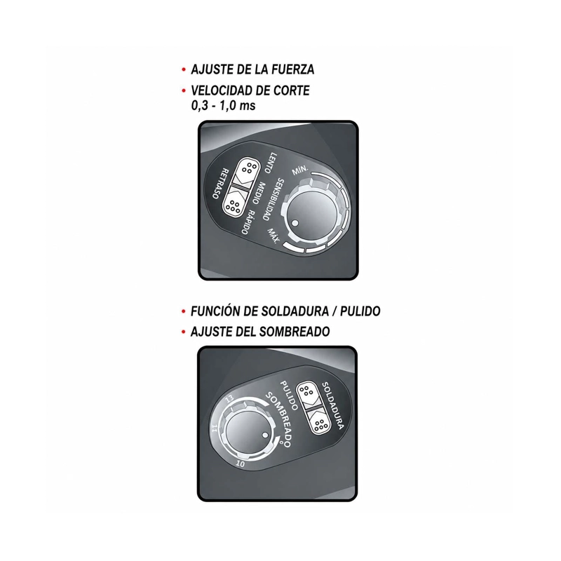 MASCARA SOLDAR FOTOSENSIBLE YATO YT-73921 DIN 4/5-8/9-13 - 5