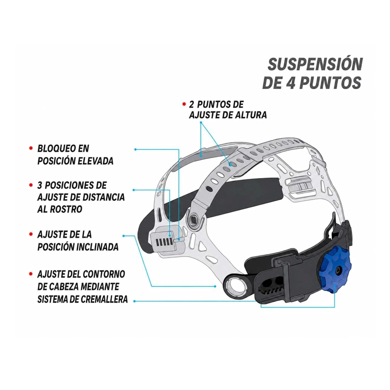 MASCARA SOLDAR FOTOSENSIBLE YATO YT-73921 DIN 4/5-8/9-13 - 8