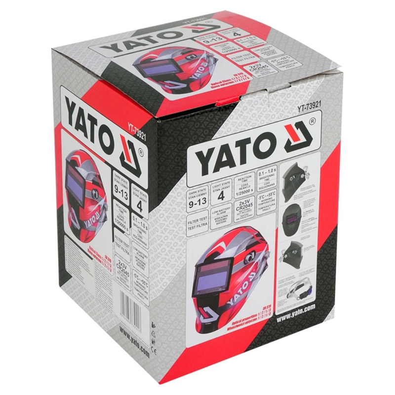 MASCARA SOLDAR FOTOSENSIBLE YATO YT-73921 DIN 4/5-8/9-13 - 9