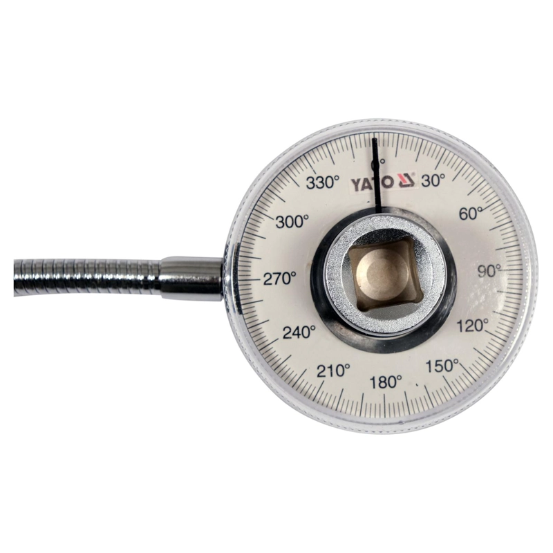 MEDIDOR DE TORQUE ANGULAR YATO YT-05934 1/2'' 360° CON IMAN - 2