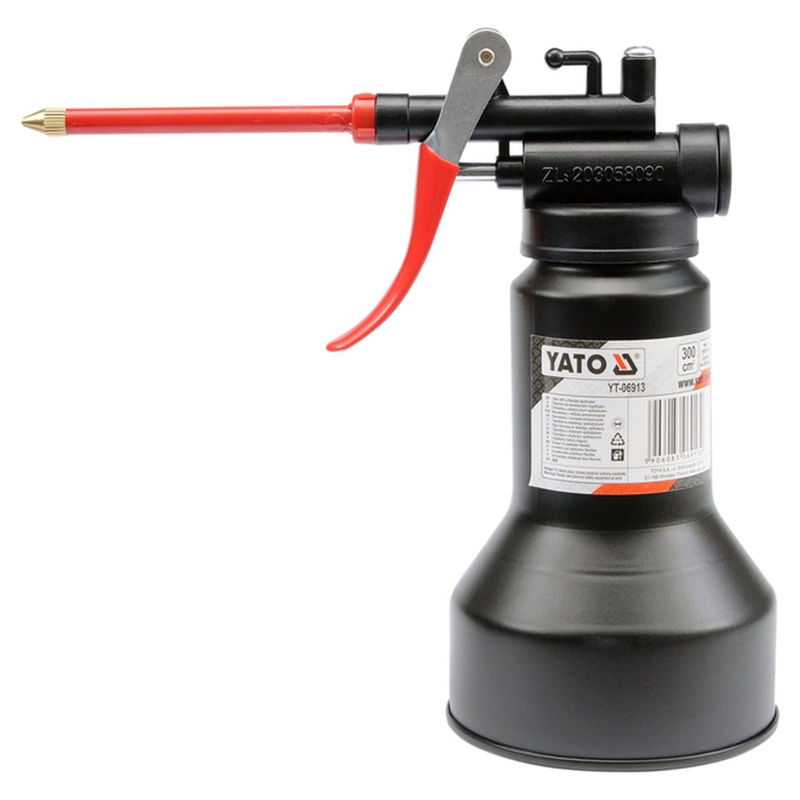 ACEITERA ALCUZA 300ML YATO YT-06913 PICO FLEXIBLE ACERO - 1