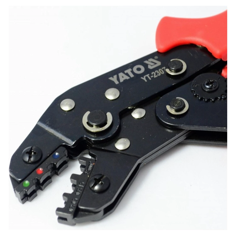 ALICATE CRIMPEADOR TERMINALES YATO YT-2307 0.5-2.5MM² 195MM - 2