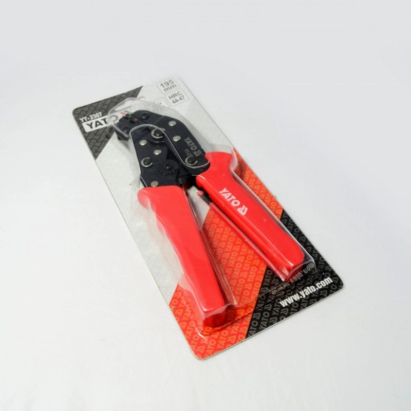 ALICATE CRIMPEADOR TERMINALES YATO YT-2307 0.5-2.5MM² 195MM - 4