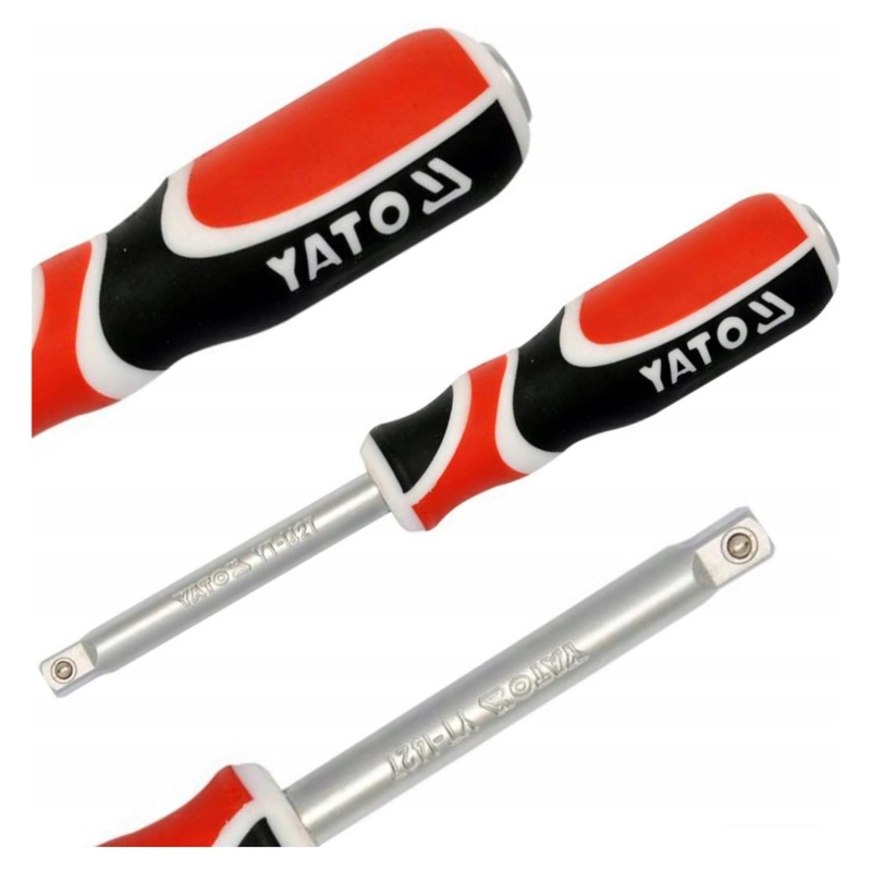 MANGO DESTORNILLADOR PARA DADOS 1/4' YATO YT-1427 150MM CRV - 2