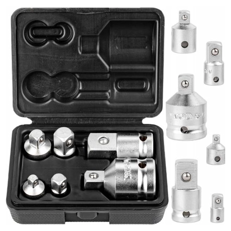 JUEGO 6 REDUCCIONES PARA DADOS YATO YT-10671 CRV 1/4 A 3/4 - 3