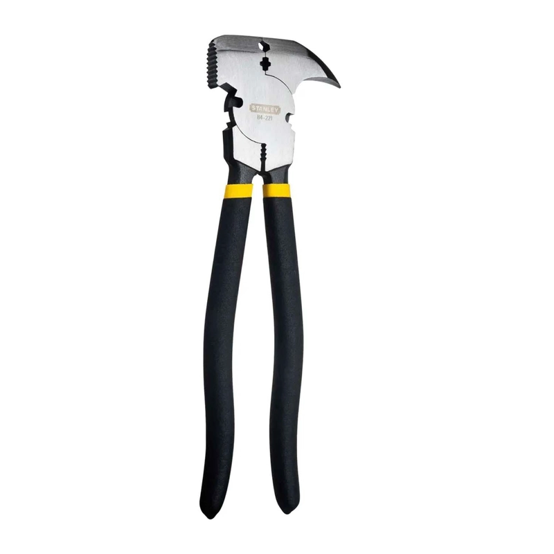 ALICATE HACENDADO 10'' STANLEY 84-221LA ALAMBRE PUAS CERCO - 2