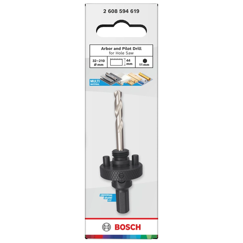 ADAPTADOR SIERRA COPA BOSCH 2608594619 32-210MM BROCA PILOTO - 2