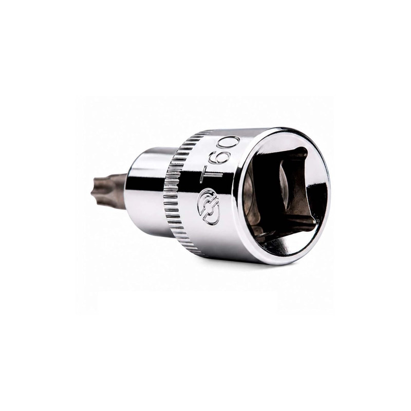 DADO PUNTA TORX IRIMO 1/2'' T60 60MM ACERO CROMADO - 2