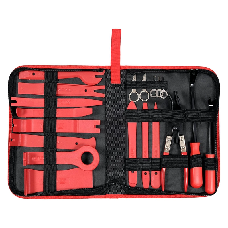 SET REMOVEDOR TAPIZ Y RADIO AUTO YATO 19PZ DESARMAR INTERIOR - 2