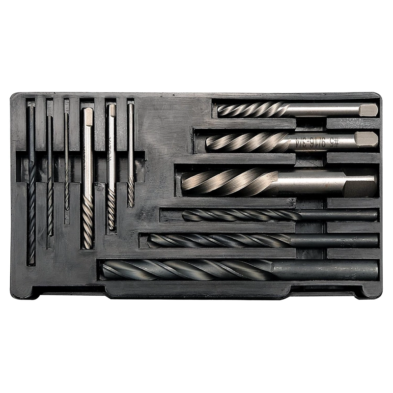 SET EXTRACTORES TORNILLOS + BROCAS HSS YATO 12PZ M3-M24 - 1