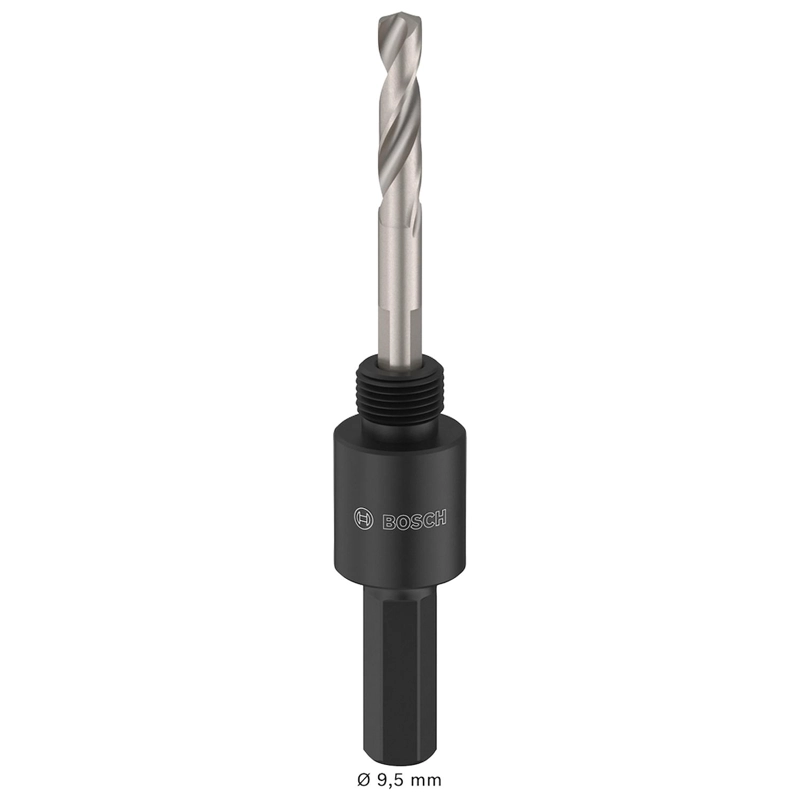 ADAPTADOR BOSCH SIERRA COPA 14-30MM HEX 9,5MM BROCA CENTRADO - 3