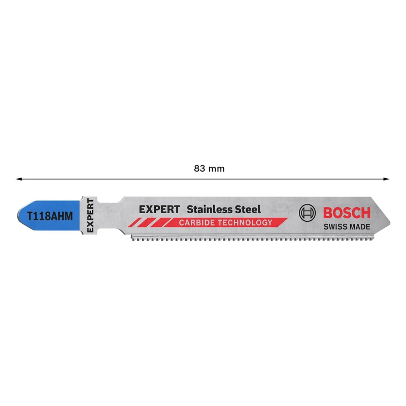 HOJA CALADORA BOSCH EXPERT T118AHM INOX METAL FINO 2 PIEZAS - 3