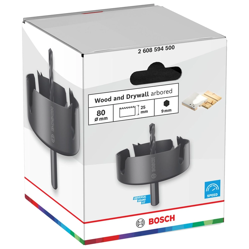 SIERRA COPA BOSCH WOOD AND DRYWALL 80MM - 1