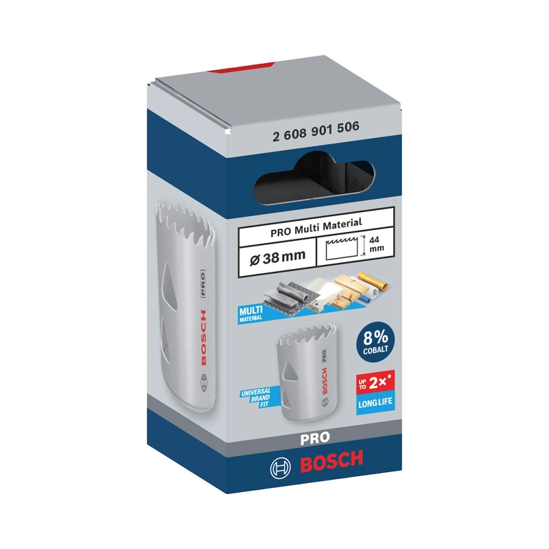 SIERRA COPA PRO BOSCH MULTI MATERIAL 8% CO Ø38MM (1-1/2'') - 1