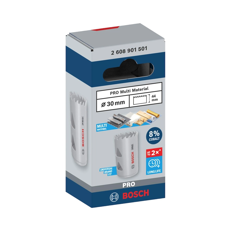 SIERRA COPA PRO BOSCH MULTI MATERIAL 8% CO Ø30MM (1-3/16'') - 1