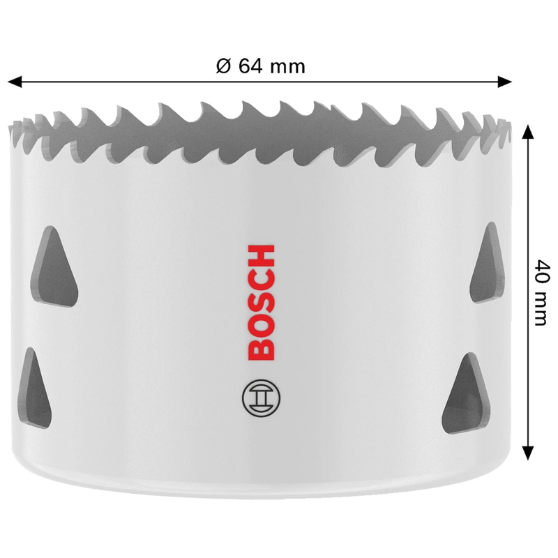 SIERRA COPA BI-METAL BOSCH MULTI MATERIAL Ø 64MM (2-1/2'') - 4