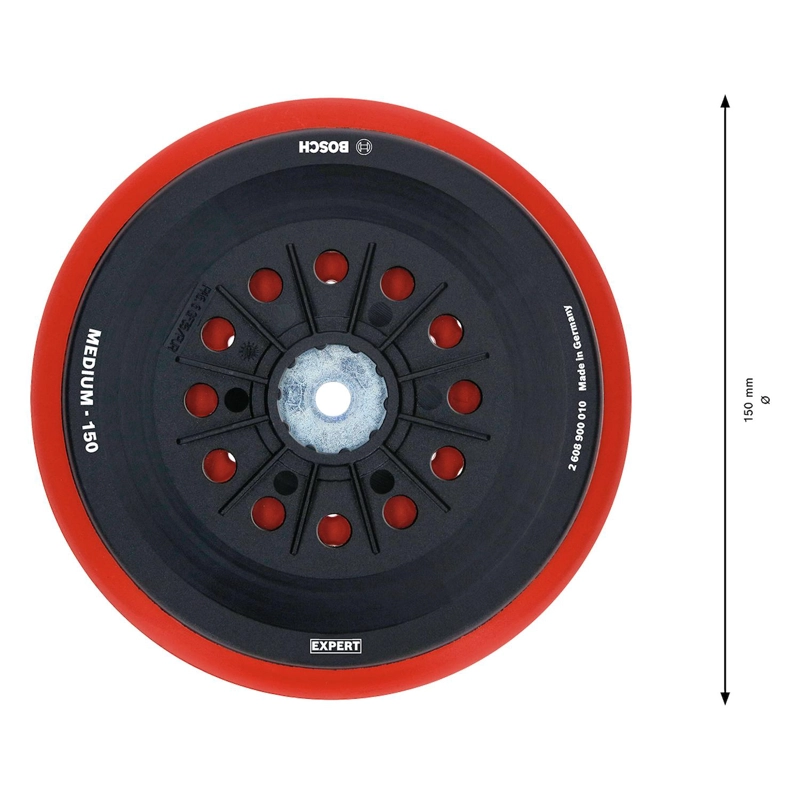 PLATO LIJADO BOSCH EXPERT MULTIHOLE 150MM MEDIO MULTIPERFORA - 4