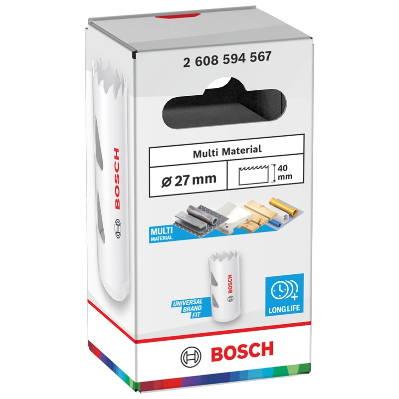 SIERRA COPA BI-METAL BOSCH MULTI MATERIAL Ø 27MM (1-1/16'') - 1
