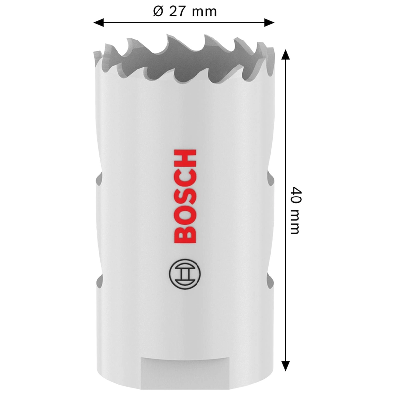 SIERRA COPA BI-METAL BOSCH MULTI MATERIAL Ø 27MM (1-1/16'') - 4