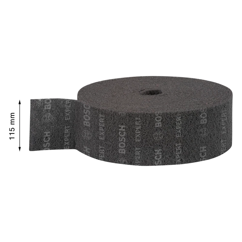 ROLLO VELLON BOSCH EXPERT N880 METAL 115MMX10M MEDIO S NEGRO - 2