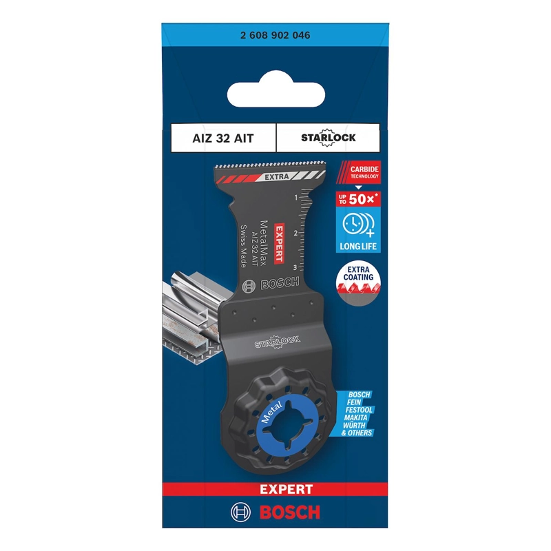 HOJA MULTIHERRAMIENTA BOSCH EXPERT METALMAX AIZ 32 AIT METAL - 1