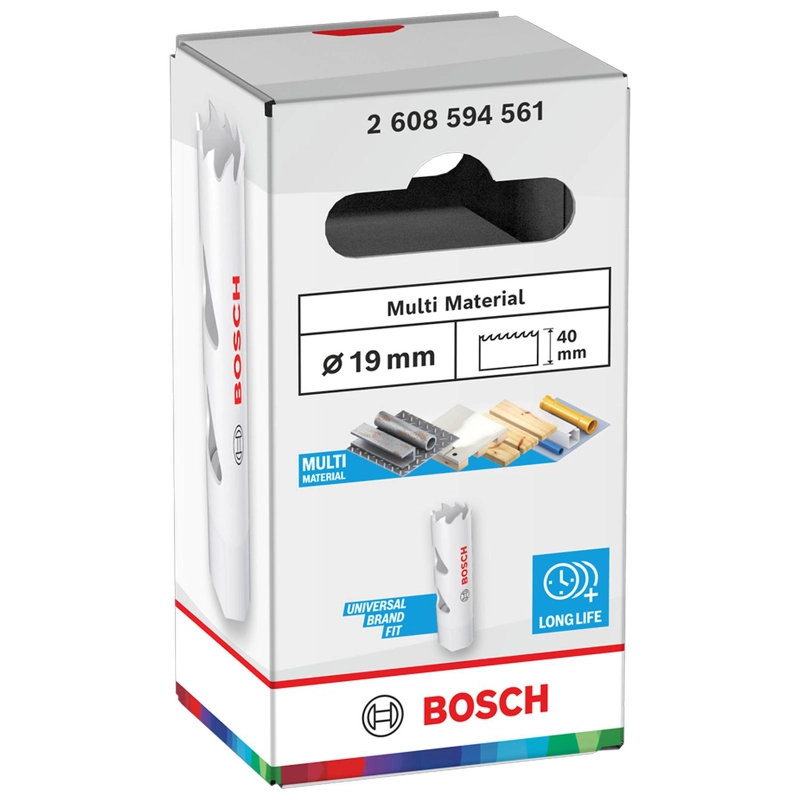 SIERRA COPA BI-METAL BOSCH MULTI MATERIAL Ø 19MM (3/4'') - 1