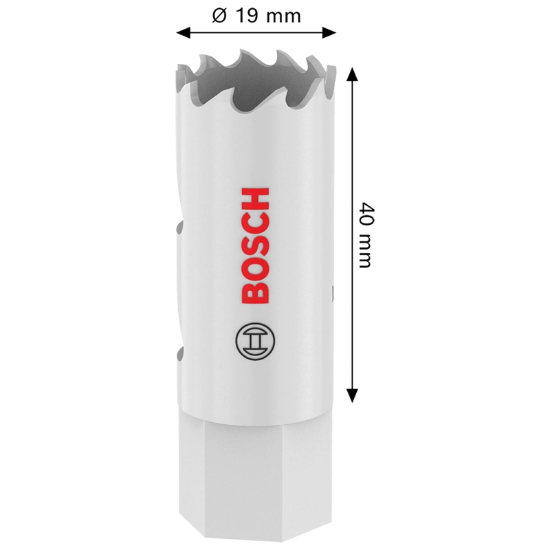 SIERRA COPA BI-METAL BOSCH MULTI MATERIAL Ø 19MM (3/4'') - 4