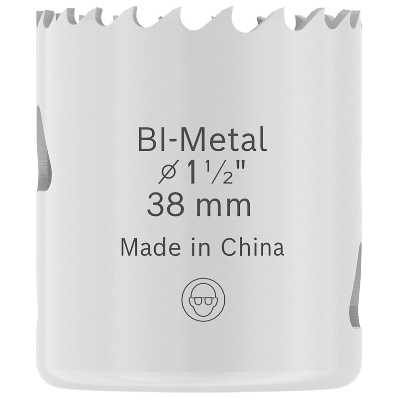 SIERRA COPA BI-METAL BOSCH MULTI MATERIAL Ø 38MM (1-1/2'') - 3